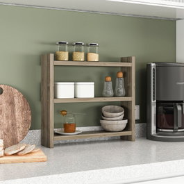 Hanah Home Cosmic - Walnut Estante de Cocina